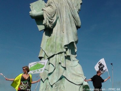 Manifestation à Colmar : tout un symbole !