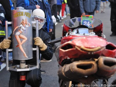 Le ravitaillement de la Mv Agusta