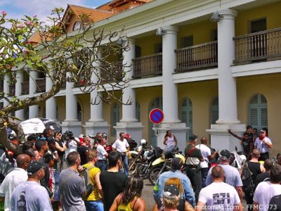 Manif en Guyane : les médias présents