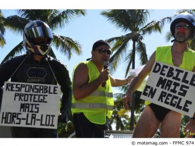 Manif à La Réunion : démonstration