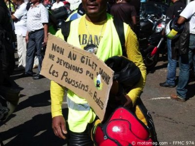 Manif à La Réunion : les poussins des poulets