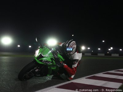 Essai Kawasaki ZX-10R (2011) : la piste qatari