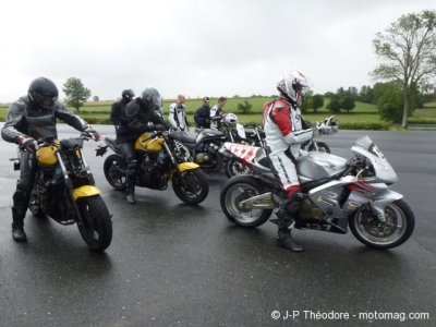 Formation circuit : entrée en piste