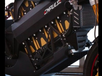 Brammo Empulse : les batteries