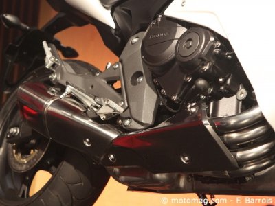 Milan 2010, Honda CBR 600 F : coeur de Hornet