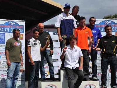 Rallye de Corse : podium par équipe
