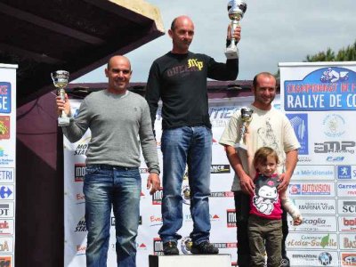 Rallye de Corse : le podium scratch