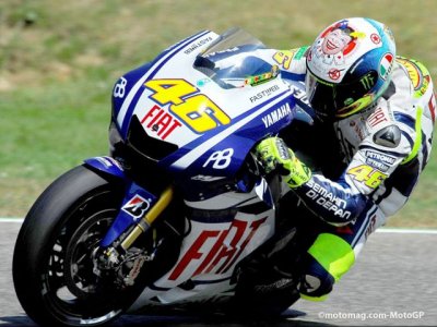 MotoGP d’Italie : perte d’adhérence de Rossi