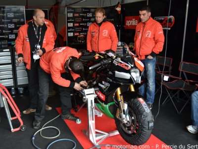 La seule Aprilia du Bol