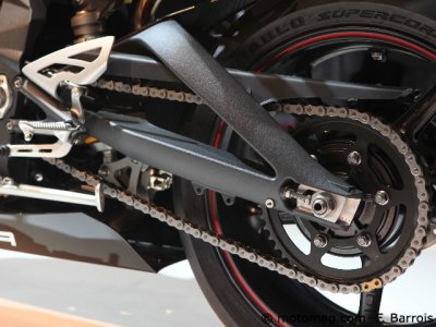 Milan 2010, Triumph Daytona 675R : attributs sport
