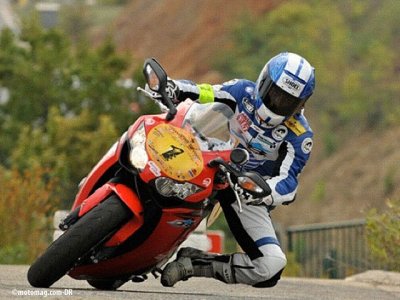 Moto Tour 2009 : Denis Bouan sur Honda