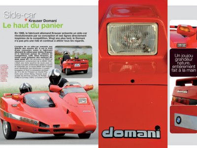 Motos mythiques 4 : le Domani, un side d’exception