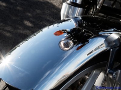 Essai Honda CB1100 : garde-boue acier