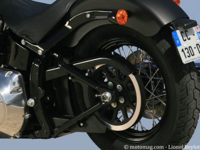 Harley-Davidson Softail 1700 Slim : par courroie