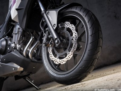 Essai Honda CB 500 X : freinage efficace