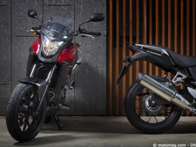 Essai Honda CB 500 X : plateforme commune