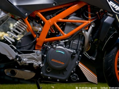 Essai KTM Duke 390 : moteur inédit