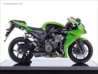 Kawasaki 600 Ninja ZX-6R : écorché