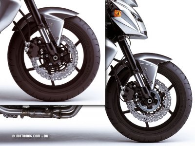 Essai Kawasaki Z 750 : ABS