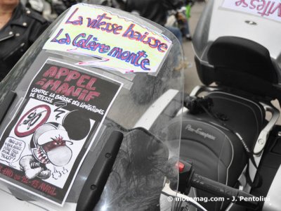 Manifestation FFMC 47 : les motards le disent