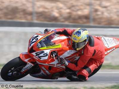FSBK Lédenon : Chevaux devant en Junior