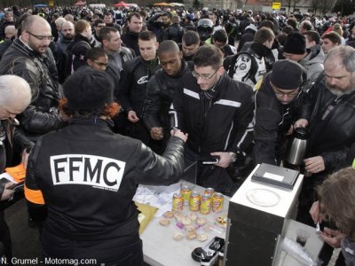 Manifestation des Motards en colère à Paris : coordination des antennes d’Ile-de-France de la FFMC