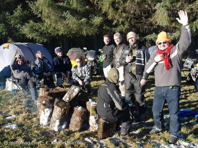 Hivernale des Millevaches 2013 : sortie entre amis