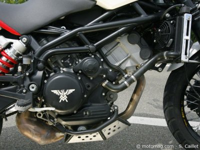 Morini 1200 Scrambler : bloc 