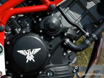 Santé de Moto Morini : moteur 1200 Granpasso