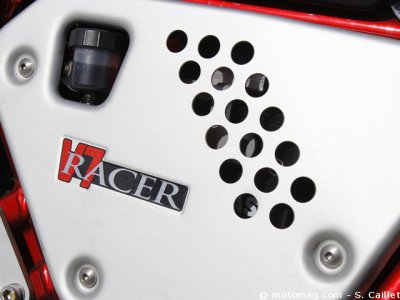 Moto Guzzi V7 Racer « Record » : nouveau kit