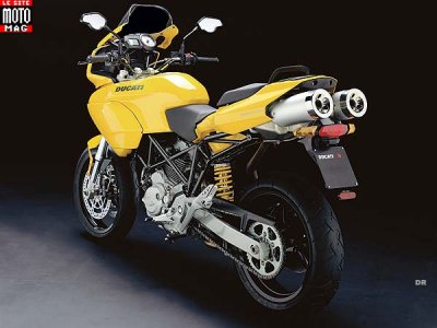 Ducati 620 Multistrada : pot d’échappement