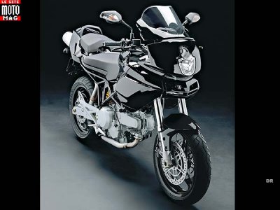 Ducati 620 Multistrada : noir classe affaire