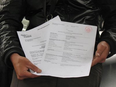 La guerre des taxis : papiers en règle