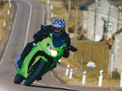 Kawazaki ZX 250 Ninja : en route !