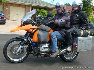 Grands voyageurs à moto : les Motards nomades