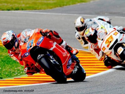MotoGP d’Italie à Mugello : Stoner devant les privés