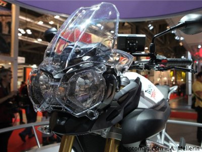 Milan 2010, Triumph Tiger 800 : le nez du tigre
