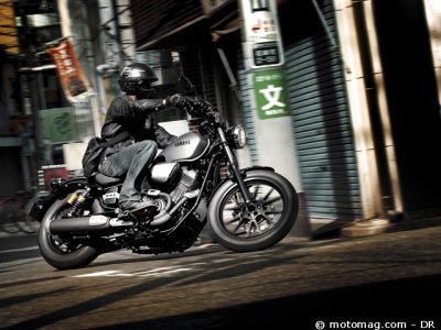 Yamaha XV950 : en France face à la 883 Harley