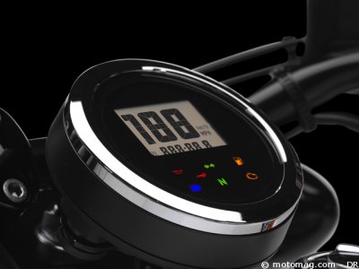Yamaha XV950 : un compteur digital