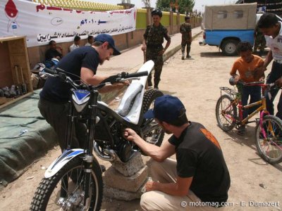Freestyle trial au Yémen : carburation défectueuse