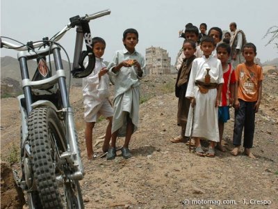 Freestyle trial au Yémen : un public passionné