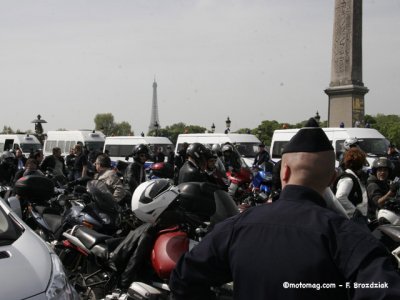 Paris manif FFMC-IDF 11 avril : encerclés