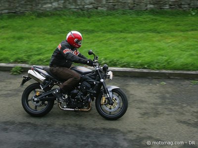 Essai Triumph 675 Street Triple R : sous l’eau