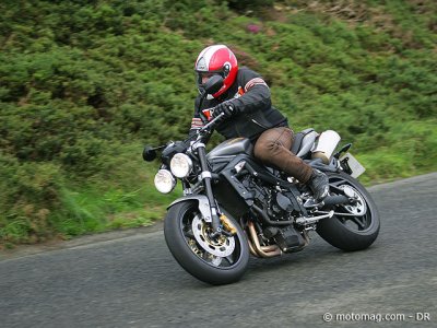 Essai Triumph Street Triple R : gare aux gaz
