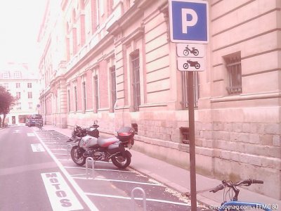 Amiens (80) : un parking moto idéal