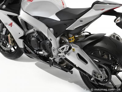 Essai Aprilia RSV4-R : moteur et cadre
