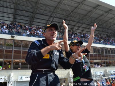 24 Heures du Mans 2012 : Staffler et sa dame