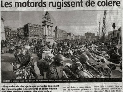 Manif Clermont-Ferrand :  presse locale