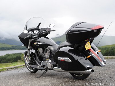 Essai Victory 1700 Cross Country : bagages
