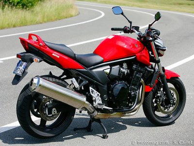 Essai Suzuki Bandit 650 N : jeu des 8 